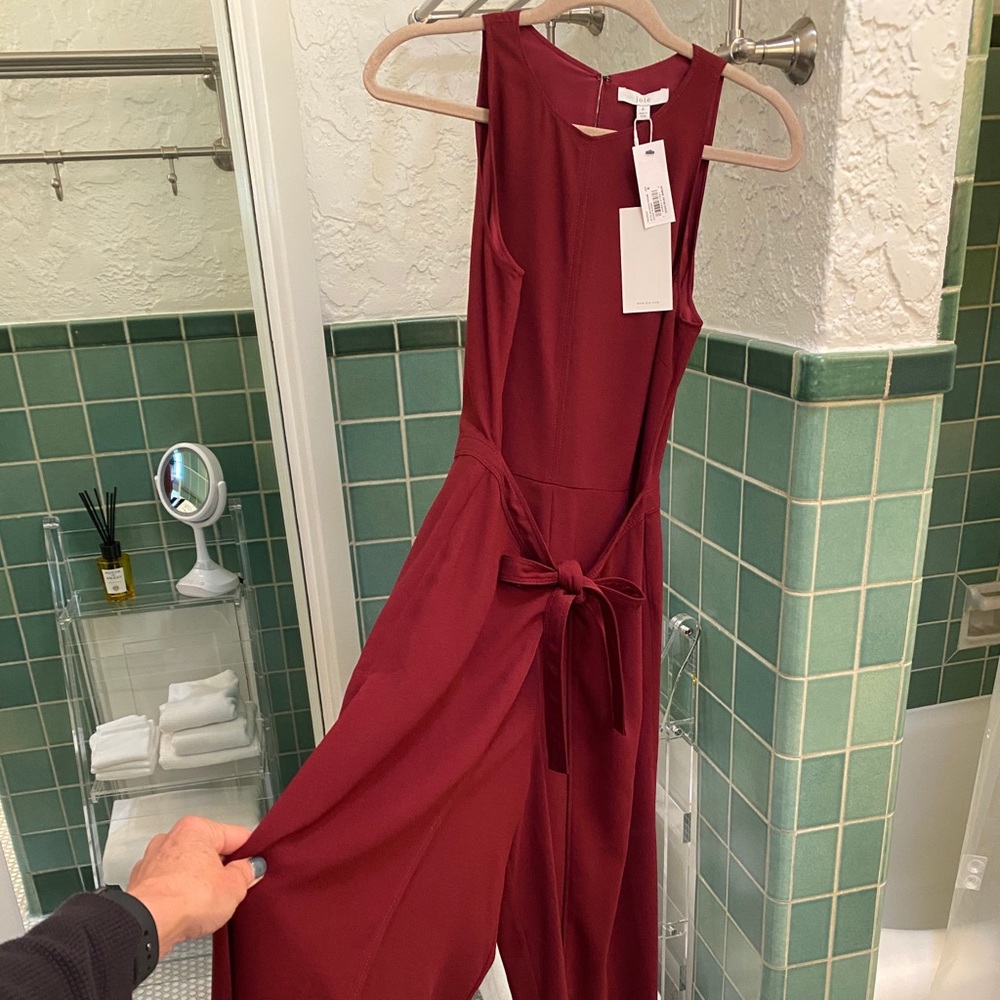 Joie Wine Jumpsuit